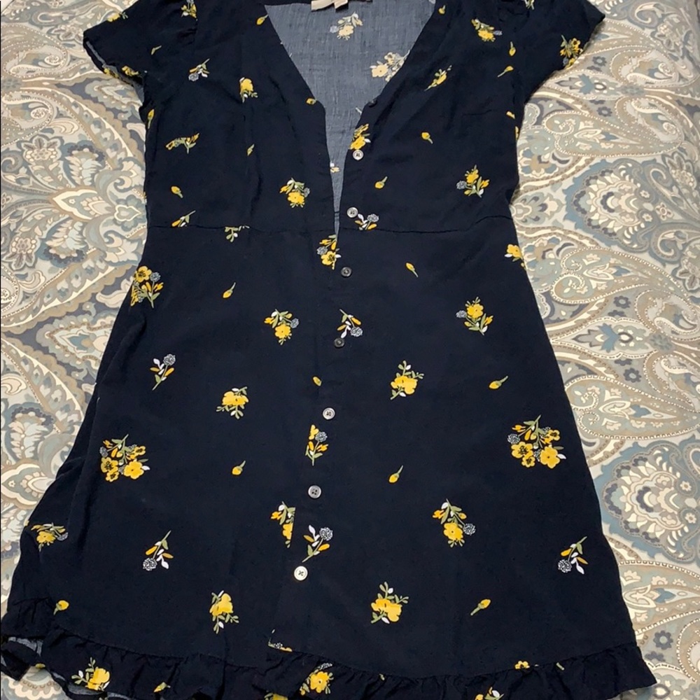Loft button down dress